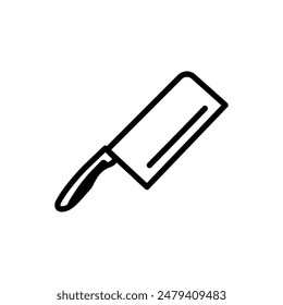 kitchen knife icon vector design template elegant style