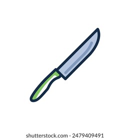 kitchen knife icon vector design template elegant style