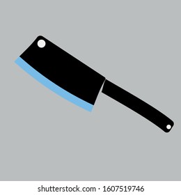 kitchen knife icon vector sign symbol for design