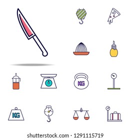 kitchen knife icon. web icons universal set for web and mobile