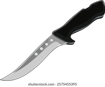 Kitchen Knife vector art Illustration