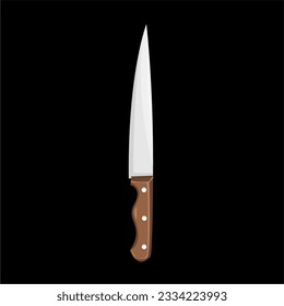 vector de cuchillos de cocina, ilustraciones de arte