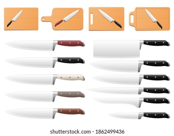 Kitchen knife vector design illustration isolated on white background