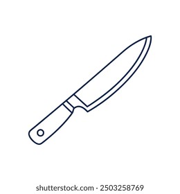 cuchillo de cocina Ilustración de diseño de Vector