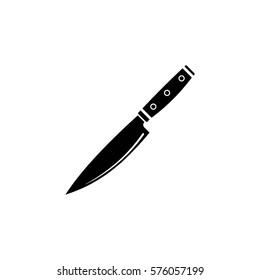 kitchen knife vector icon