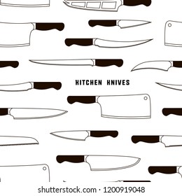 Kitchen knife weapon steel pattern