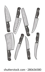 Kitchen knives