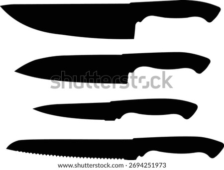 Kitchen knives set professional chef knives cooking cutlery