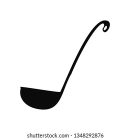 Kitchen ladle icon