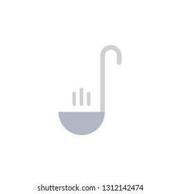 Kitchen, ladle icon. Element of kitchen accessories color icon. Premium quality graphic design icon. Signs and symbols collection icon for websites, web design, mobile app