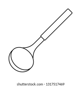 Kitchen Ladle icon. isolated on white background