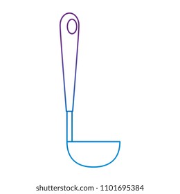 kitchen ladle isolated icon