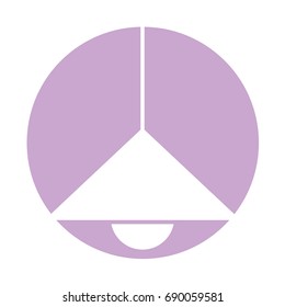 kitchen lamp isolated icon