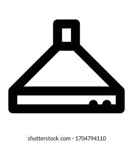 Kitchen Line Icon extractor symbol