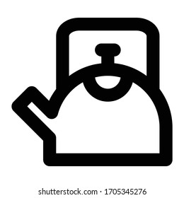 Kitchen Line Icon teapot model