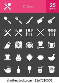 Kitchen Line Icons