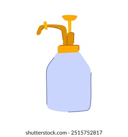 cozinha líquido sabão dispenser cartoon. mãos limpo, recarregável automático, manual touchless cozinha líquido sabão dispenser sinal.