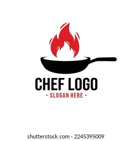 Kitchen Logo Design Template Inspiration, Vector Illustration.