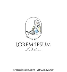 the Kitchen Logo idea Template