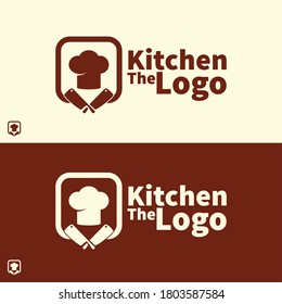 Kitchen Logo and Restaurant Food Company Chef