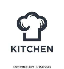 kitchen logo vector, with modern classic style
