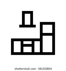 Kitchen mini line, icon, background and graphic. The icon is black and white, linear  flat, vector, pixel perfect, minimal, suitable for web and print. 