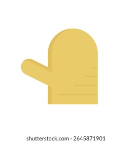 kitchen mitten icon vector illustration