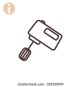 kitchen mixer icon
