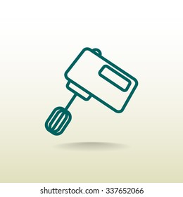 kitchen mixer icon