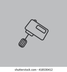 Kitchen mixer icon