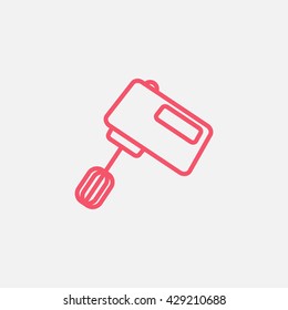 Kitchen mixer icon