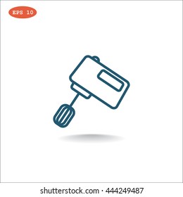 Kitchen mixer icon