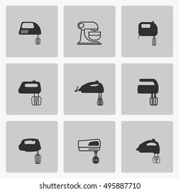 Kitchen mixer icon