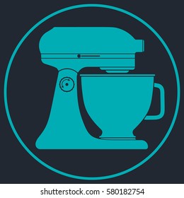 Kitchen mixer icon.