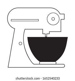 kitchen mixer icon vector ilustrasion 