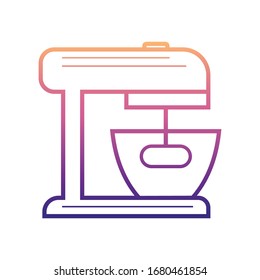 kitchen mixer nolan icon. Simple thin line, outline vector of Appliances icons for ui and ux, website or mobile application