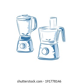 Kitchen mixer sketch