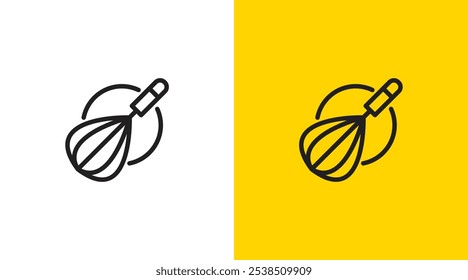 Kitchen mixer ware logo icon design template. simple kitchen appliances restaurant catering set icon design