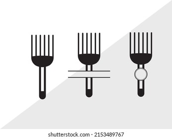 Kitchen Monogram Printable Vector Illustration