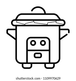 Kitchen multicooker machine icon