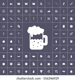 kitchen music and other simple icons 