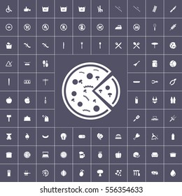 kitchen music and other simple icons 