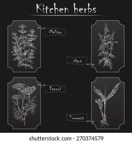 Kitchen natural herbs