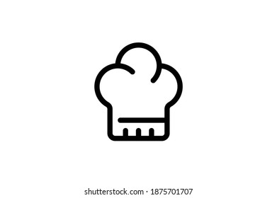 Kitchen Outline Icon - Cook Hat