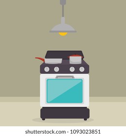 kitchen oven appliance icon
