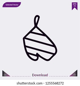 Kitchen Pack icon isolated on grey background.Premium symbol for website design, mobile application, logo, ui.Vector illustration. Eps10