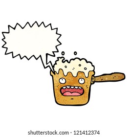 personaje de dibujos animados de cocina