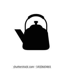 Kitchen Pan Icon on white background