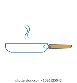 kitchen pan isolated icon