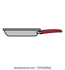 kitchen pan isolated icon